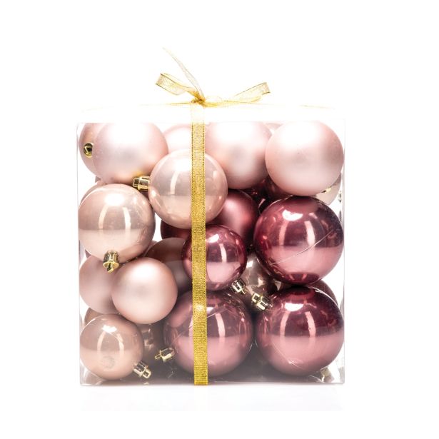 BUNKA IZ UMETNE MASE GLOSSTYLE SET 36/1 ROZA FI 5, 6 IN 7