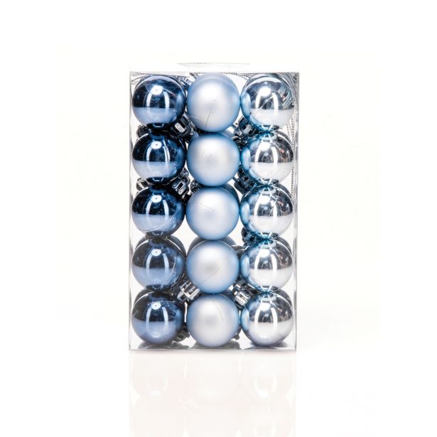 BUNKA IZ UMETNE MASE GLOSSTYLE 30 MM MODRE 30/1