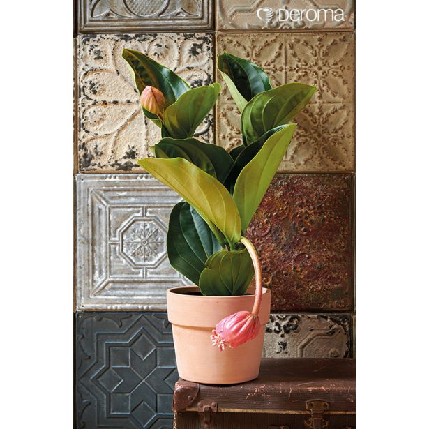 GLINENI ZUNANJI LONEC DEROMA CACHEPOT PERFETTO BELJEN 11 CM