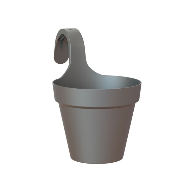 PE ZUNANJI LONEC CAPRI CAMPANA ZA BALKON ANTRACIT 20CM