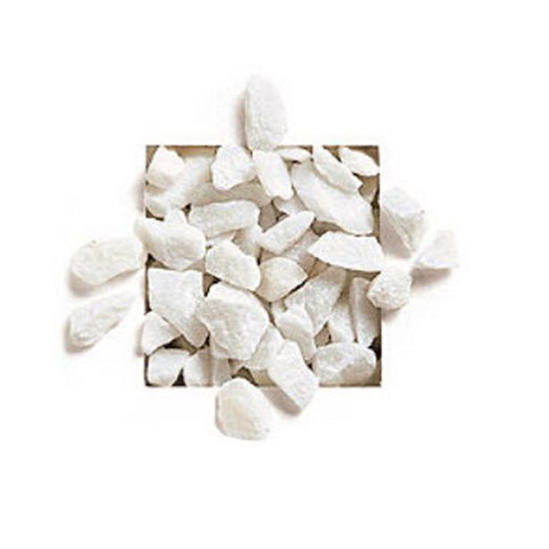 CARRARA, OKRASNI KAMEN 5-8 MM, 25 KG, BEL