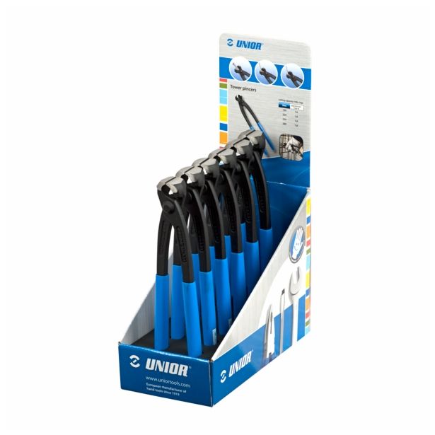 ČELNE ŠČIPALNE KLEŠČE UNIOR 224 MM 6 KOS ART. 531/4PST