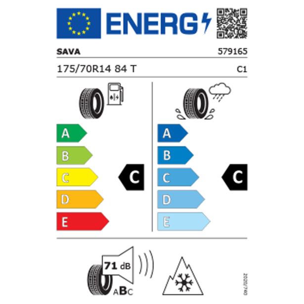 CELOLETNA GUMA SAVA TIRES 175/70R14 84T ALL WEATHER