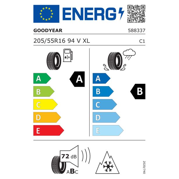 CELOLETNA PNEVMATIKA GOODYEAR 205/55R16 94V XL VECTOR 4SEASONS G3 OP DOTXX24
