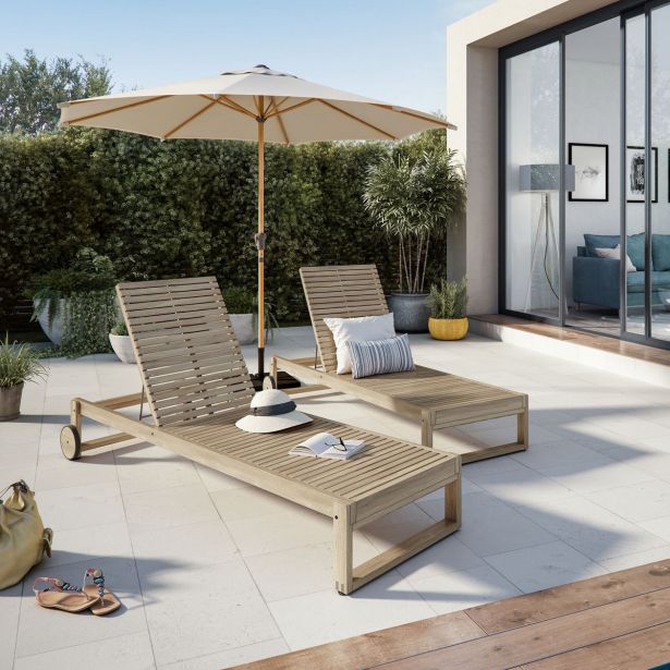 SENČNIK NATERIAL SREDINSKI AGORA D290 BEL ALU, JEKLO 200G 8 KOTNI