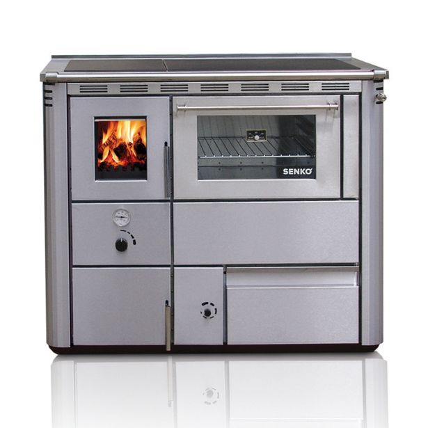 KOTEL ZA ETAŽNO OGREVANJE SENKO CENTRAL C-25 INOX LEVI, S PEČICO