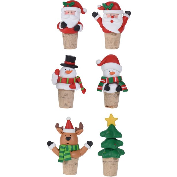 ZAMAŠEK EH ČEP ZA STEKLENICO, BOŽIČNI MOTIV, SORT