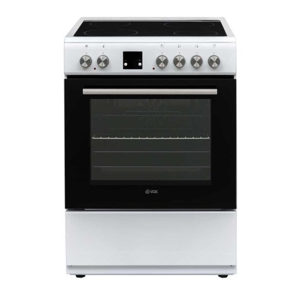 STEKLOKERAMIČNI ŠTEDILNIK VOX CHT6155W