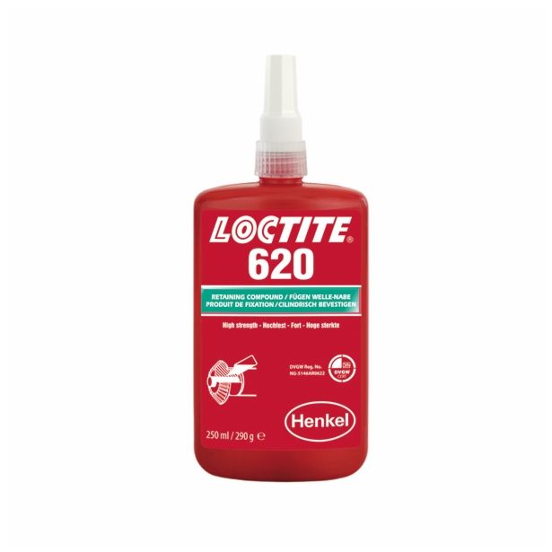 CILINDRIČNO LEPLJENJE HENKEL ACM LOCTITE 620 BO250ML CZ/HU/SI/SK 250 ML