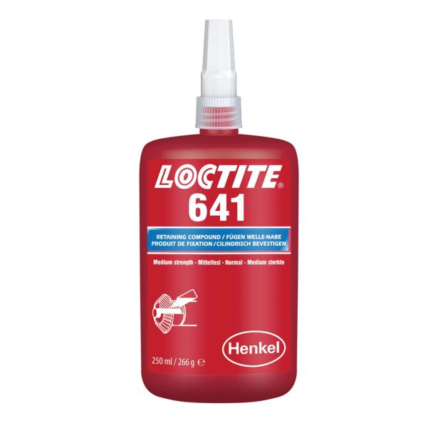 CILINDRIČNO LEPLJENJE HENKEL ACM LOCTITE 641 BO 250ML EGFD 250 ML