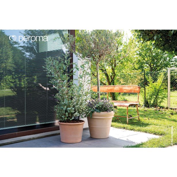 GLINENI ZUNANJI LONEC DEROMA CILINDRO BORDATO BELJEN 33 CM