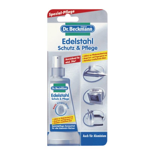 ČISTILO ZA POSODO DR. BECKMANN ČISTILO ZA ZAŠČITO IN NEGO NERJ. JEKLA 40 ML