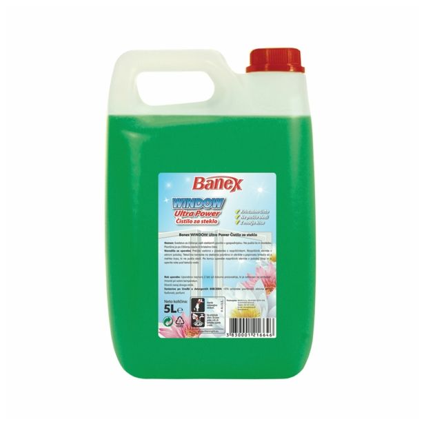 ČISTILO ZA STEKLO BANEX 5 L ULTRA POWER