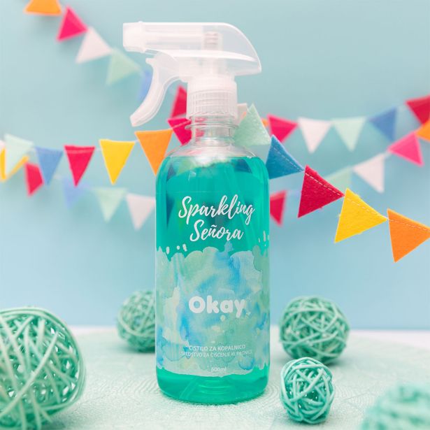 ČISTILO ZA WC, KOPALNICO OKAY SPARKLING SENORA