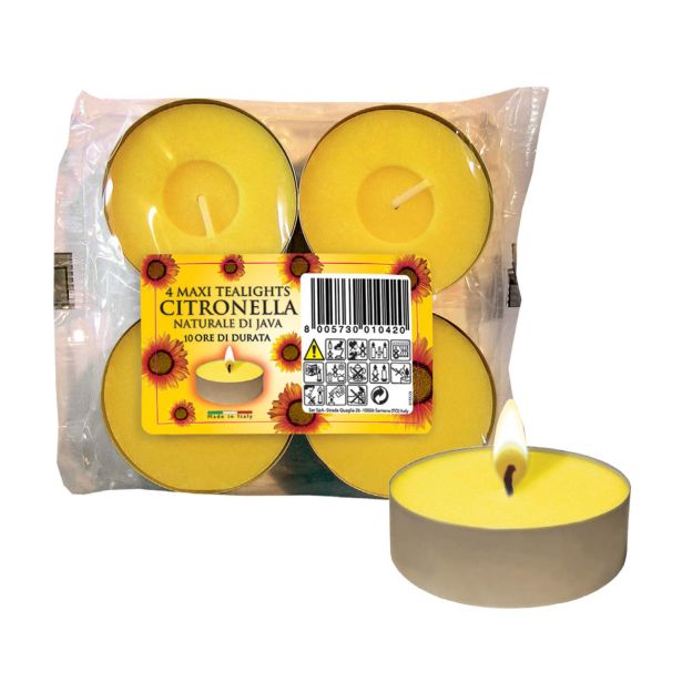 ČAJNA SVEČA CITRONELLA CITRONELLA 4/1