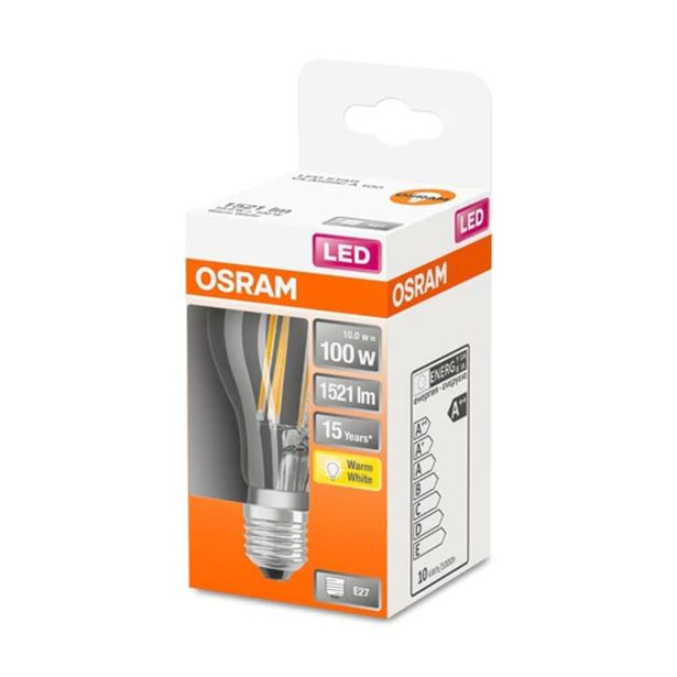 LED ŽARNICA E27 OSRAM CLA100 11W/840, BISTRA STAR, FILAMENT