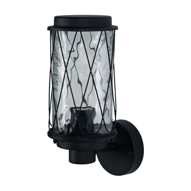 SENZORSKO SVETILO LEDVANCE CLASSIC CAGE UP 1XE27 ČRNA