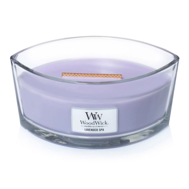 DIŠČEA SVEČA WOODWICK CLASSIC ELIPSE LAVANDER SPA 76492E