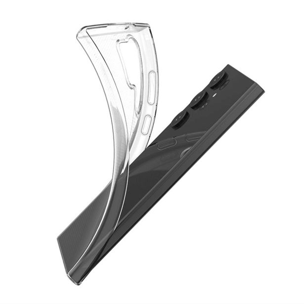 CLEAR CASE 1,8 MM SILIKONSKI OVITEK ZA SAMSUNG GALAXY S24 ULTRA 5G