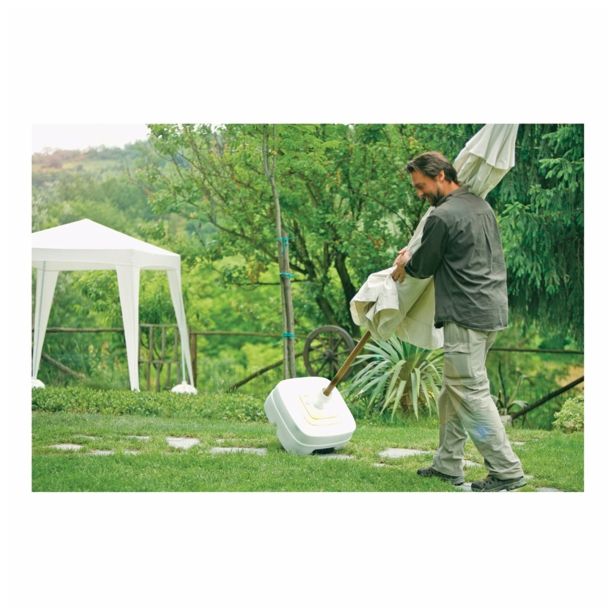 CN CONTINETAL PODSTAVEK ZA SENČNIK, BEL