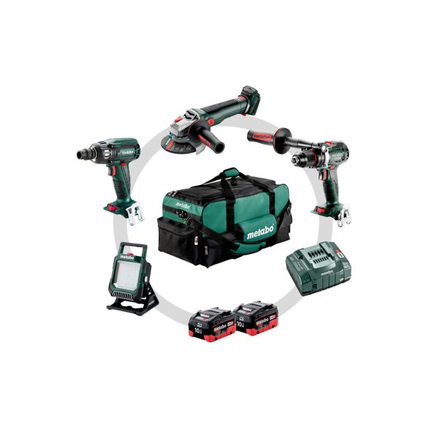 AKUMULATORSKI SET METABO COMBO SET 4.3.2 18V 2X LIHD 10.0AH BATERIJA