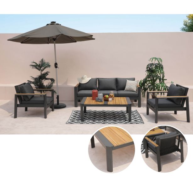 KOVINSKA VRTNA GARNITURA MQ COMO