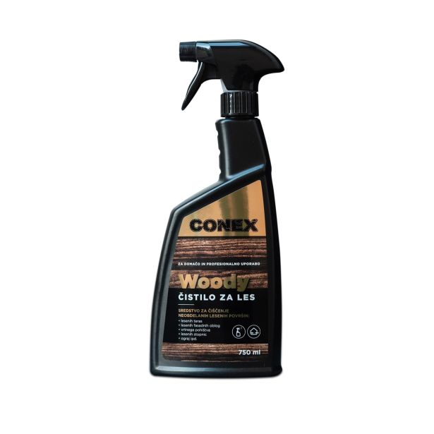 PROIZVOD ZA SANACIJO CONEX WOODY ČISTILO ZA LES KOS= 0.75L
