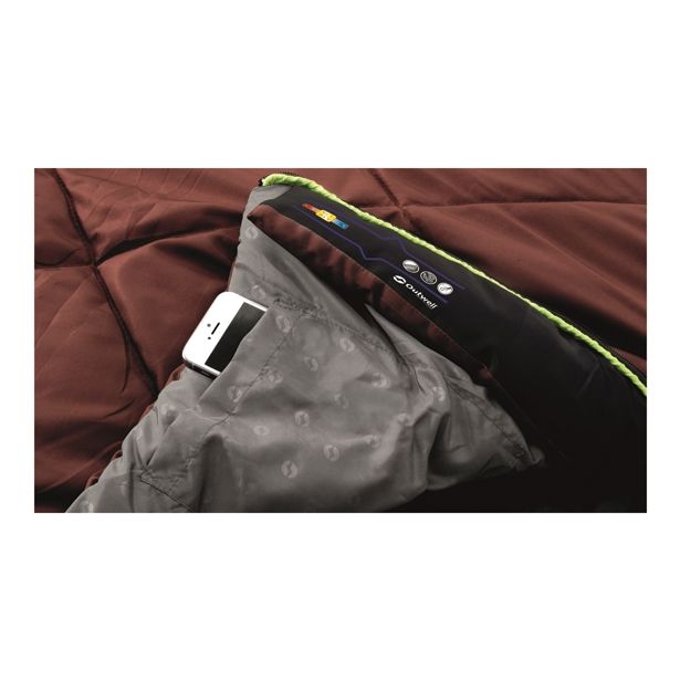 SPALNA VREČA OUTWELL CONTOUR RED 225X90 CM