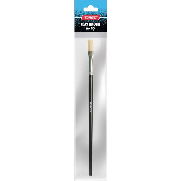 ČOPIČI, PALETE, LONČKI TARGET ČOPIČ PLOŠČAT ŠT. 10 BL.1/1 27487