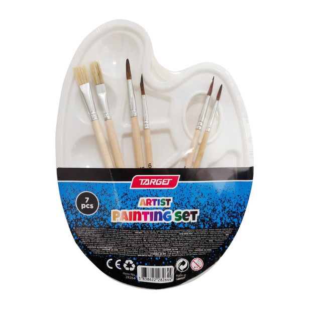 ČOPIČI, PALETE, LONČKI TARGET ČOPIČI S PALETO 7/1 28264