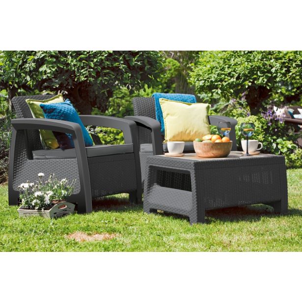 KETER BAHAMA 3-DELNI VRTNI SET