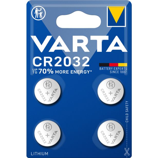 LITIJ BATERIJSKI VLOŽEK VARTA CR 2032 BL/4