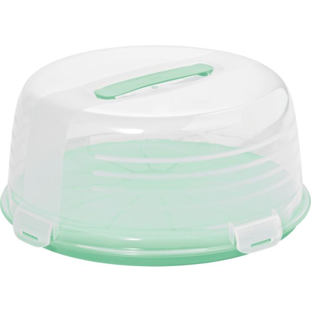 POSODA ZA SHRANJEVANJE CURVER 35X15 CM ŠKATLA ZA TORTO MINT