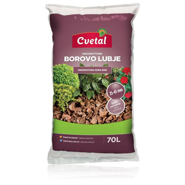 ZASTIRKA CVETAL OKRASNO BOROVO LUBJE 25-45MM 70L