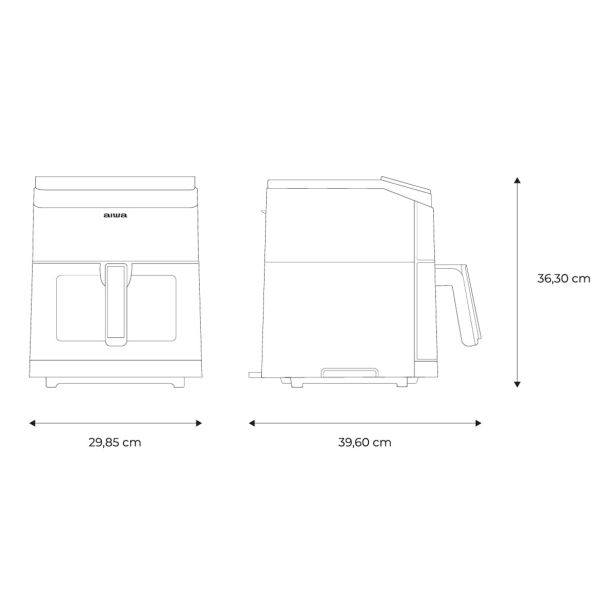 CVRTNIK NA VROČI ZRAK AIWA KUMADAI - AFR-8000, 8 L