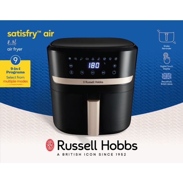 CVRTNIK NA VROČI ZRAK RUSSELL HOBBS 27630-56/RH SATISFRY 8.3L