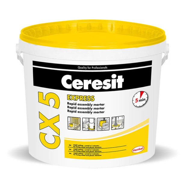 HITROVEZNA MALTA HENKEL ACB CERESIT CX 5 EXSPRESS 5 KG - MALTA ZA HITRO MONTAŽO