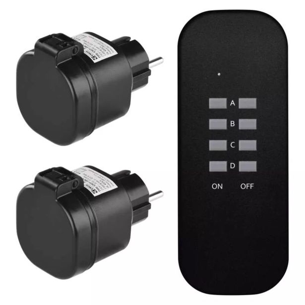 POSEBNA VTIČNICA EMOS DALJINSKO VODENA VTIČNICA IP44 (2X VAR.VTIČ.+DAL.)