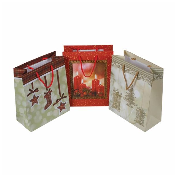 DARILNA VREČKA NL EKO ART D, A 4 260X127X324 MM Z VRVICO