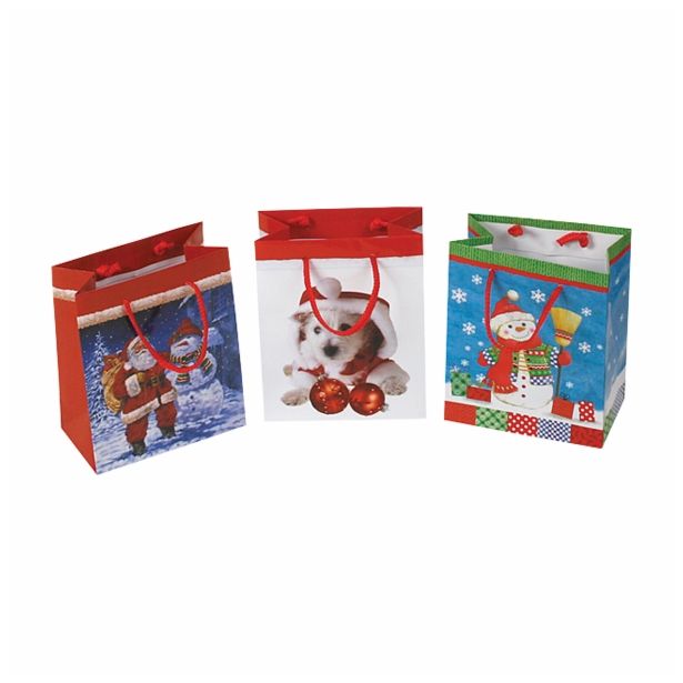 DARILNA VREČKA NL OTROŠKA, MALA A 6 114X64X146 MM Z VRVICO