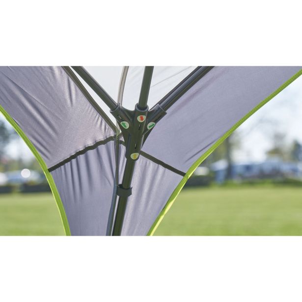 ŠOTOR, POSEBNI OUTWELL DAY SHELTER XL 457X457 CM PAVILJON, SIVO ZELEN