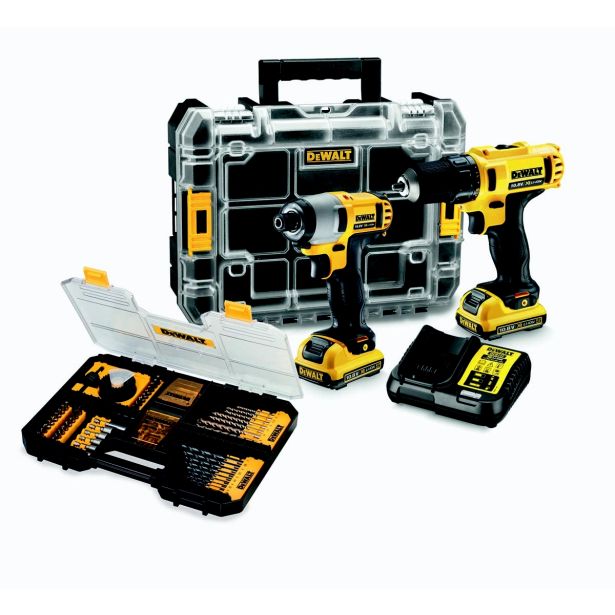 AKUMULATORSKI SET VRTALNIK/VIJAČNIK IN UDARNI VIJAČNIK DEWALT DCK216D2T