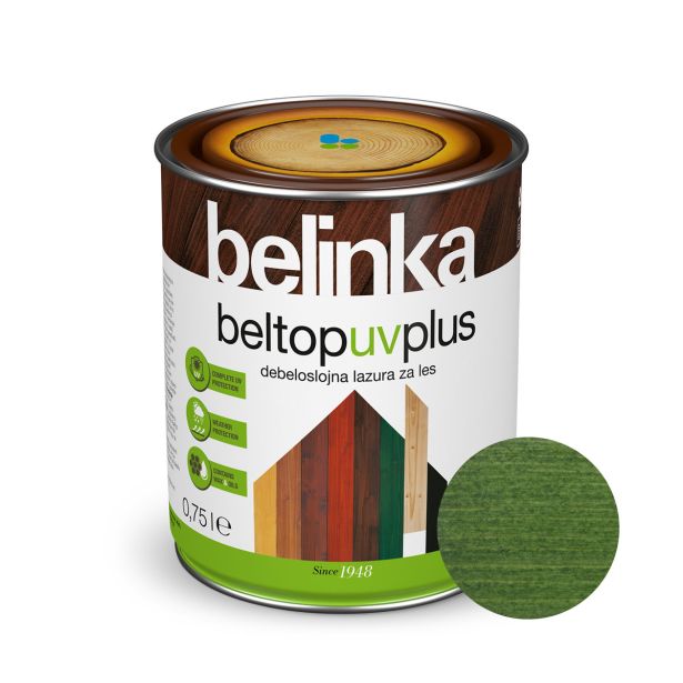 DEBELOSLOJNI PREMAZ BELINKA BELTOP ŠT.19 ZELENA UV PLUS 0.75 L