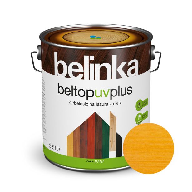 DEBELOSLOJNI PREMAZ BELINKA BELTOP ŠT.25 PINIJA UV PLUS 2.5 L