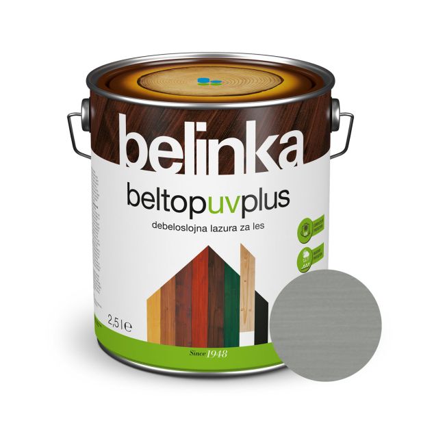 DEBELOSLOJNI PREMAZ BELINKA BELTOP ŠT.30 PLATINUM SIVA UV PLUS 2.5 L