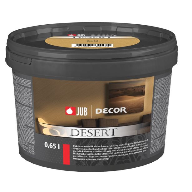 DEKORATIVNA BARVA JUB DECOR DESERT GOLD 0.65 L