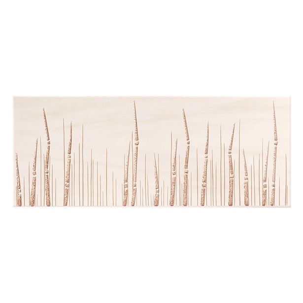 DEKOR ZA KERAM.PLOŠČICE GORENJE KERAMIKA VELA BEIGE DC GRASS B 20X50