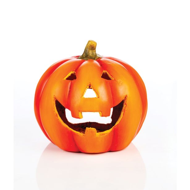 VSE ZA NOČ ČAROVNIC GLOSSTYLE BUČA FI 14 CM KERAMIČNA ZA ČAJNO SVEČKO