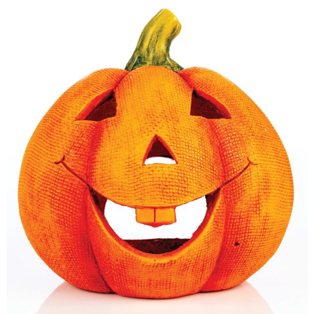 VSE ZA NOČ ČAROVNIC GLOSSTYLE BUČA KERAMIČNA FI 26 CM