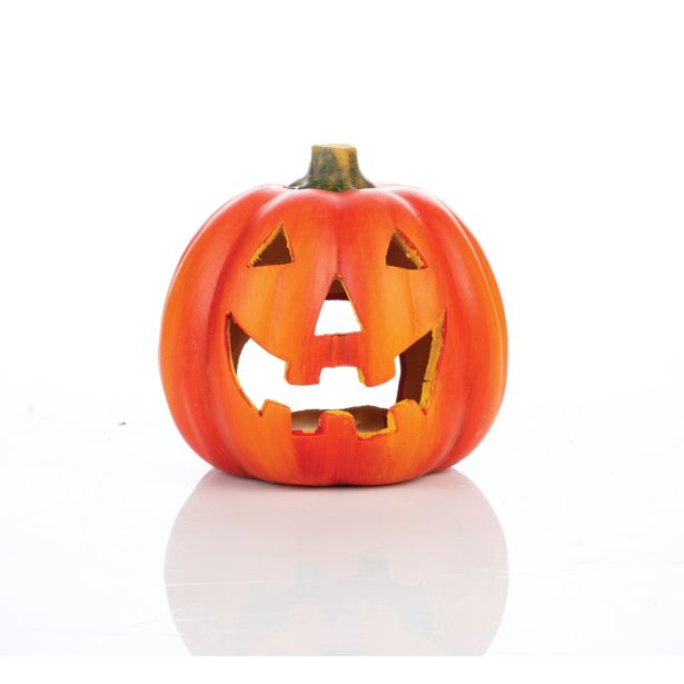 VSE ZA NOČ ČAROVNIC GLOSSTYLE BUČA KERAMIČNA FI 29 CM